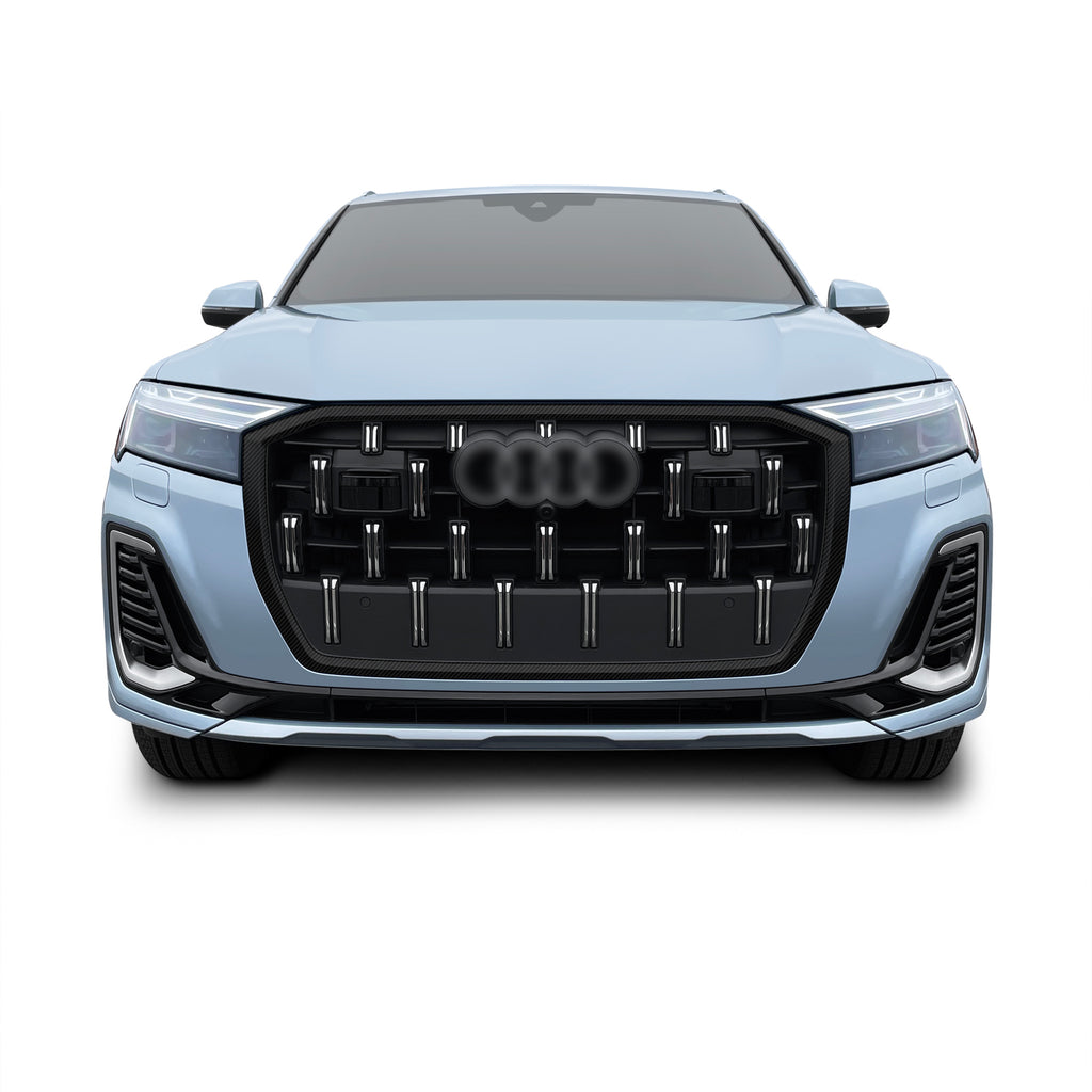 2025-2026 Audi Q7 | Front Grill Trim Chrome Delete PreCut Vinyl Wrap