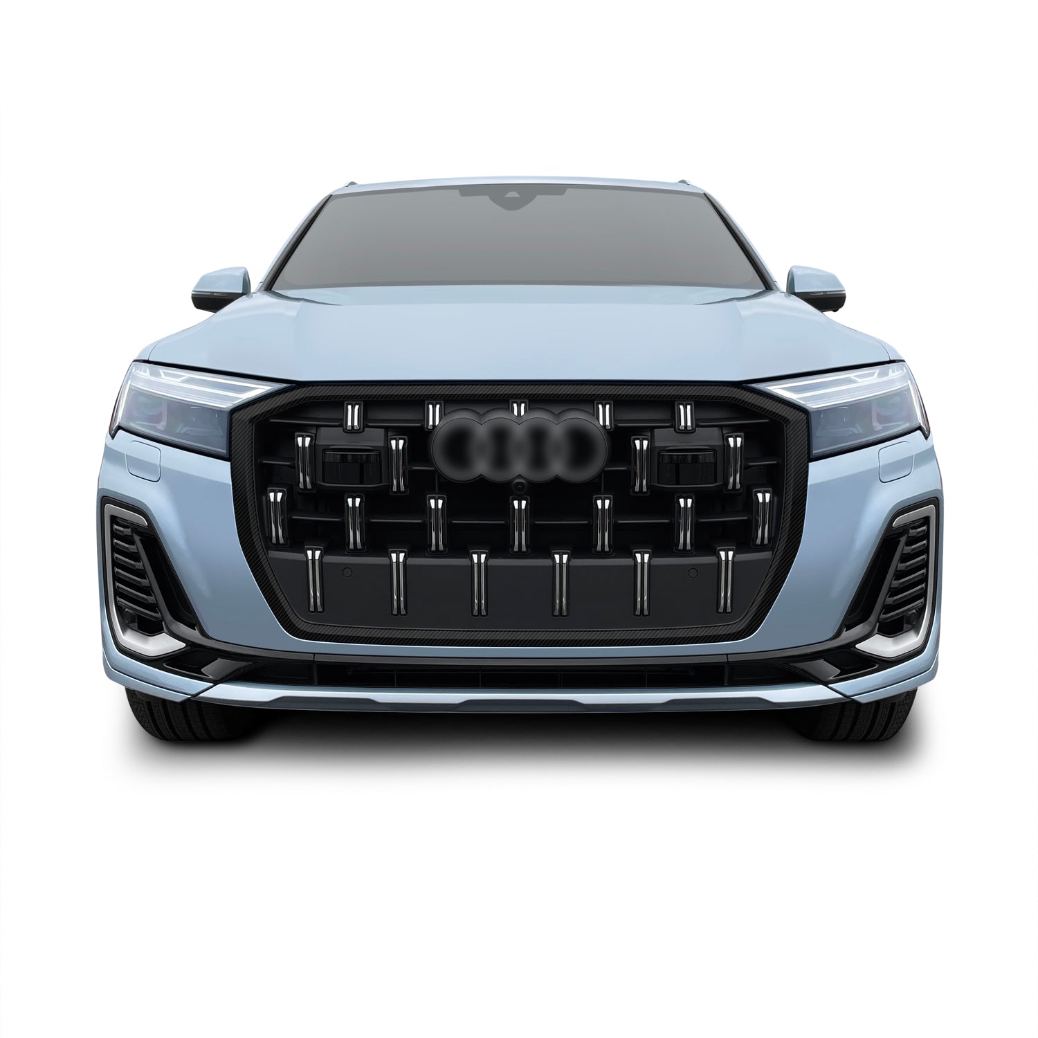 2025-2026 Audi Q7 | Front Grill Trim Chrome Delete PreCut Vinyl Wrap