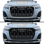 2025-2026 Audi Q7 | Front Grill Trim Chrome Delete PreCut Vinyl Wrap