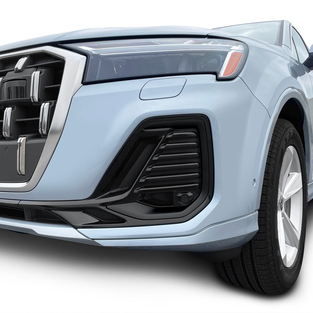 2025-2026 Audi Q7 | Front Bumper Side Vent Trim Chrome Delete PreCut Vinyl Wrap