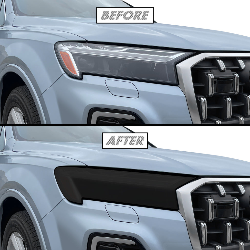 2025-2026 Audi Q7 | Headlight PreCut Tint Overlays