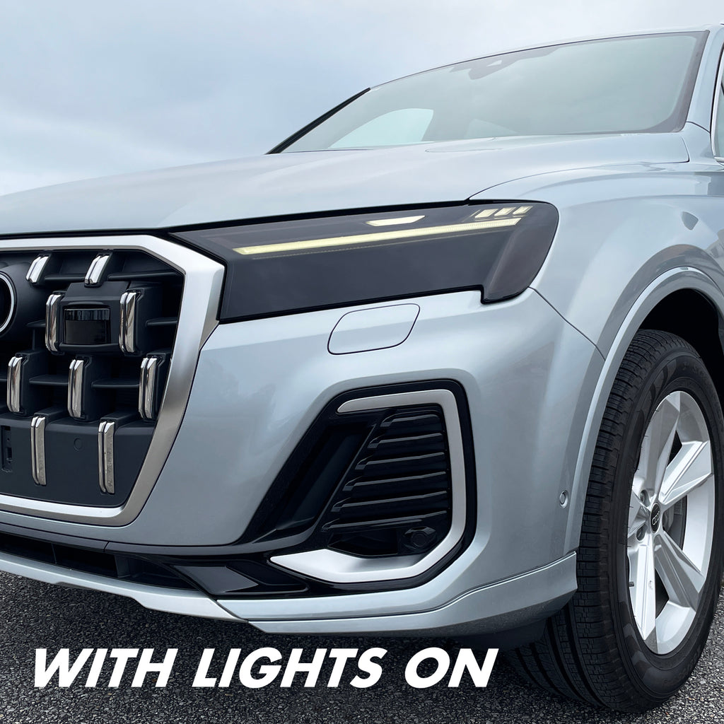 2025-2026 Audi Q7 | Headlight PreCut Tint Overlays