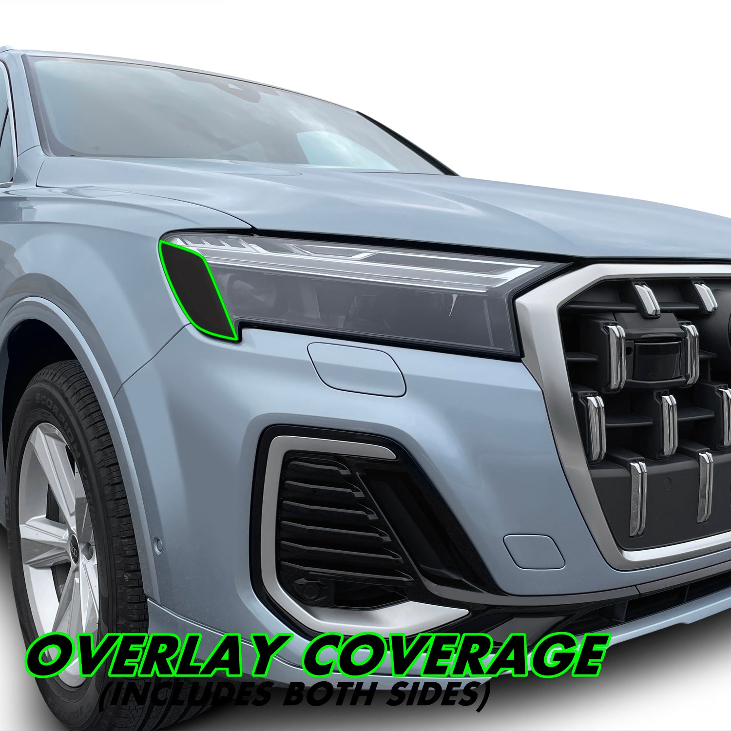 2025-2026 Audi Q7 | Headlight Side Marker PreCut Tint Overlays