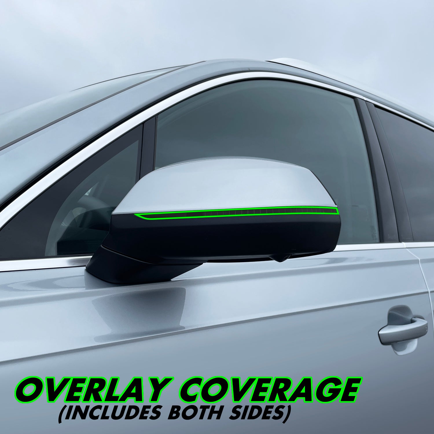 2025-2026 Audi Q7 | Mirror Turn Signal PreCut Tint Overlays