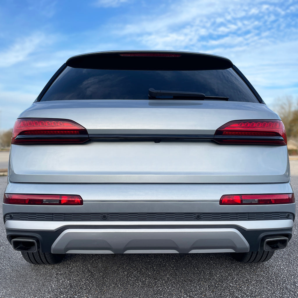 2025-2026 Audi Q7 | Tailgate Trim Chrome Delete PreCut Vinyl Wrap
