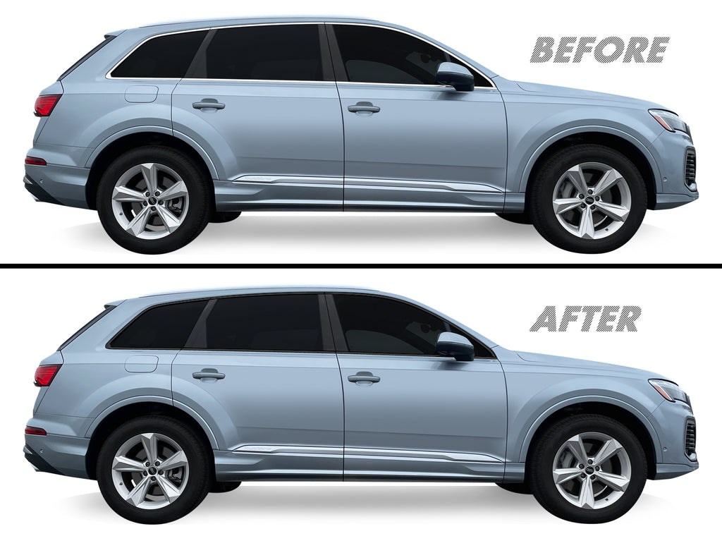 2025-2026 Audi Q7 | Window Trim Chrome Delete PreCut Vinyl Wrap
