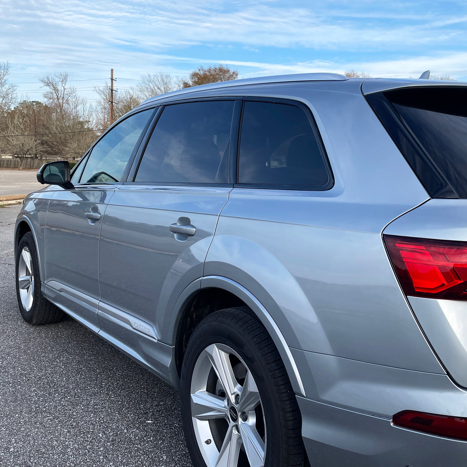 2025-2026 Audi Q7 | Window Trim Chrome Delete PreCut Vinyl Wrap