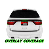2014-2023 Dodge Durango | Tail Light Race Track PreCut Tint Overlays