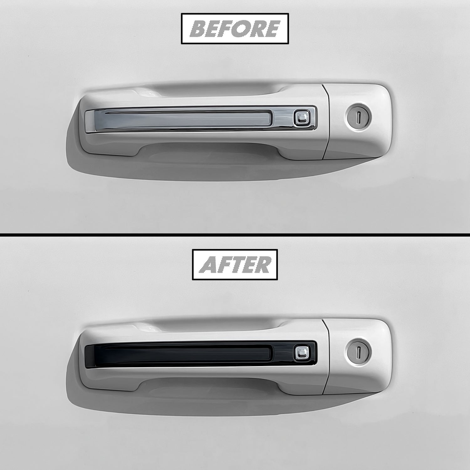 2019-2023 Dodge Ram 1500 | Door Handle Chrome Delete PreCut Vinyl Wrap