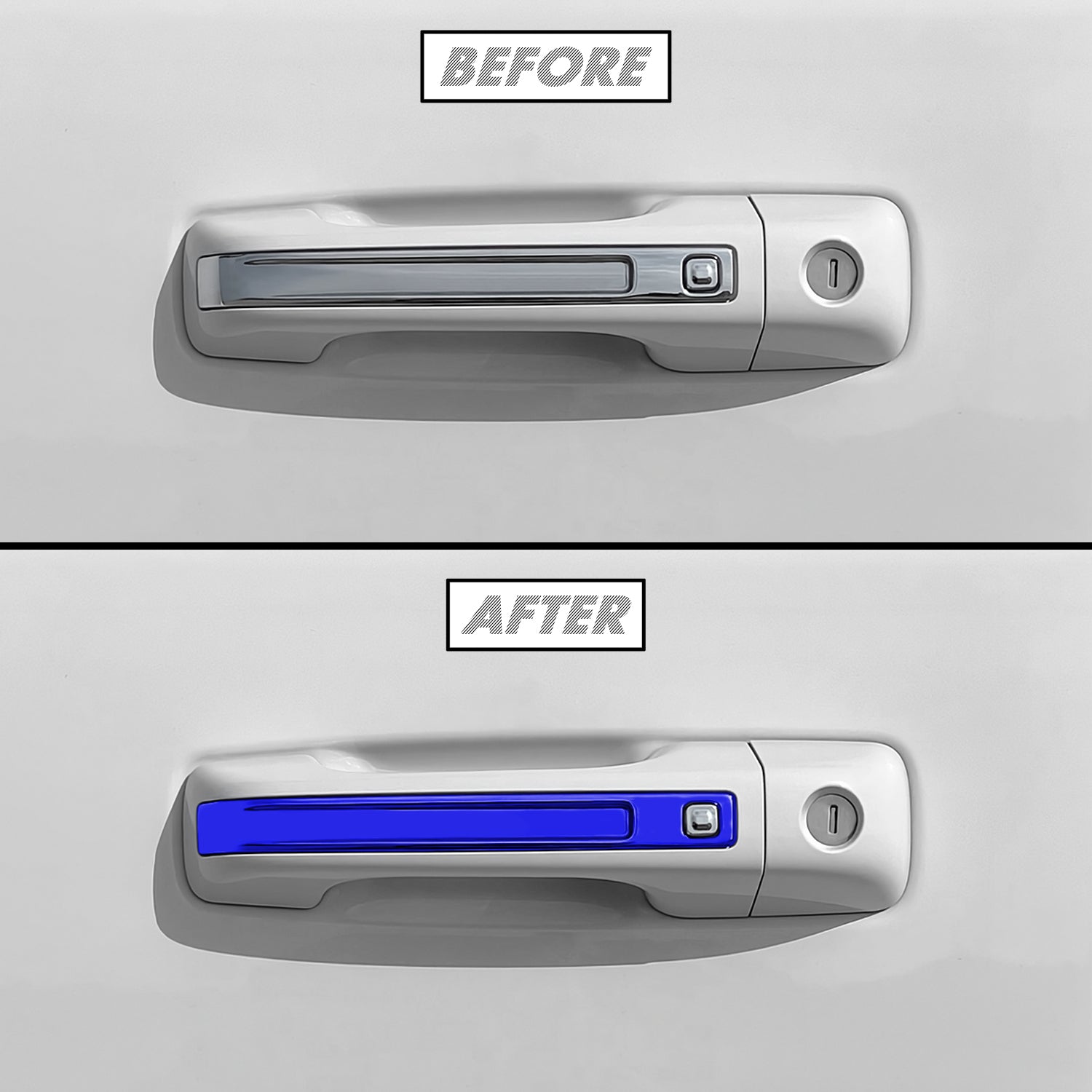 2019-2023 Dodge Ram 1500 | Door Handle Chrome Delete PreCut Vinyl Wrap