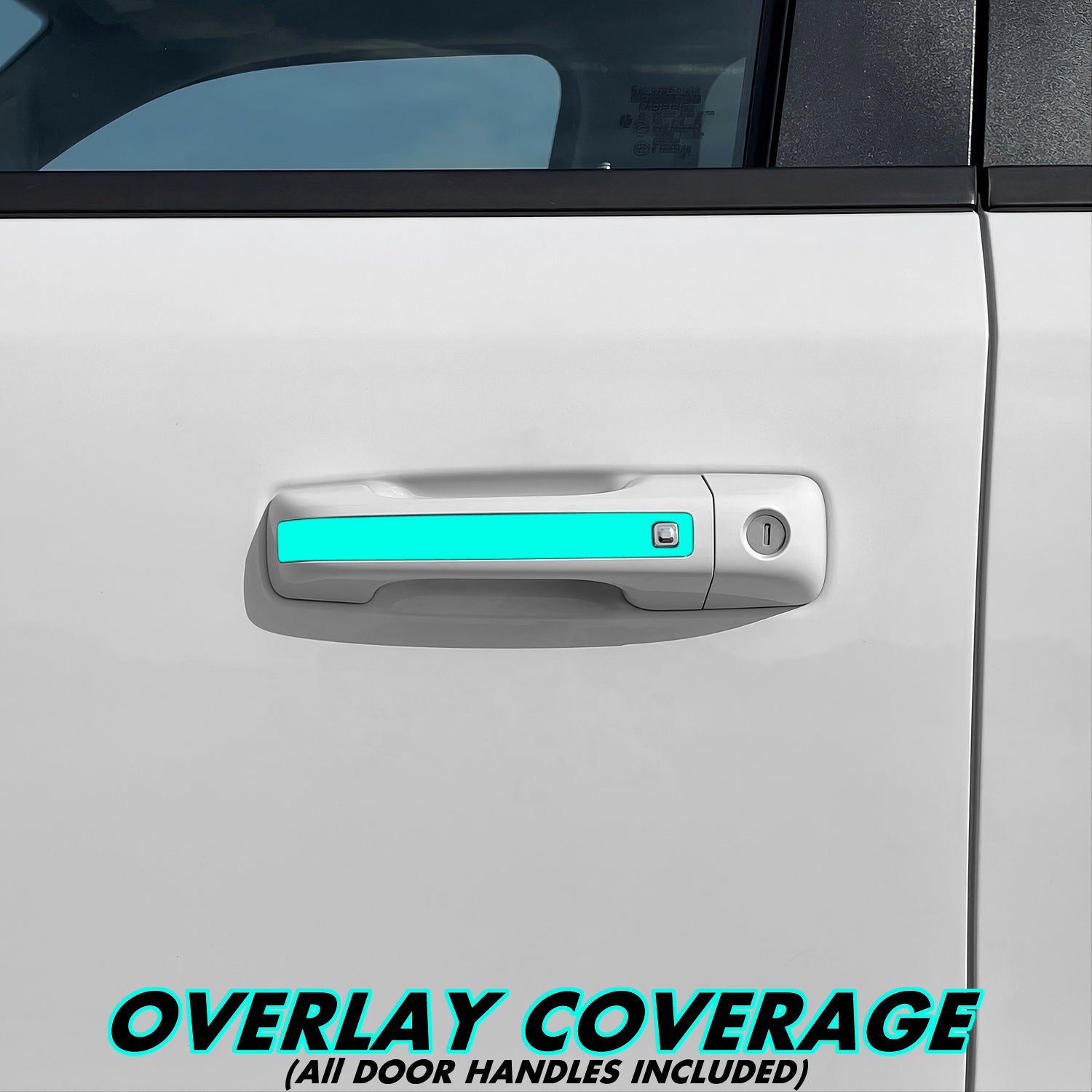 2019-2023 Dodge Ram 1500 | Door Handle Chrome Delete PreCut Vinyl Wrap