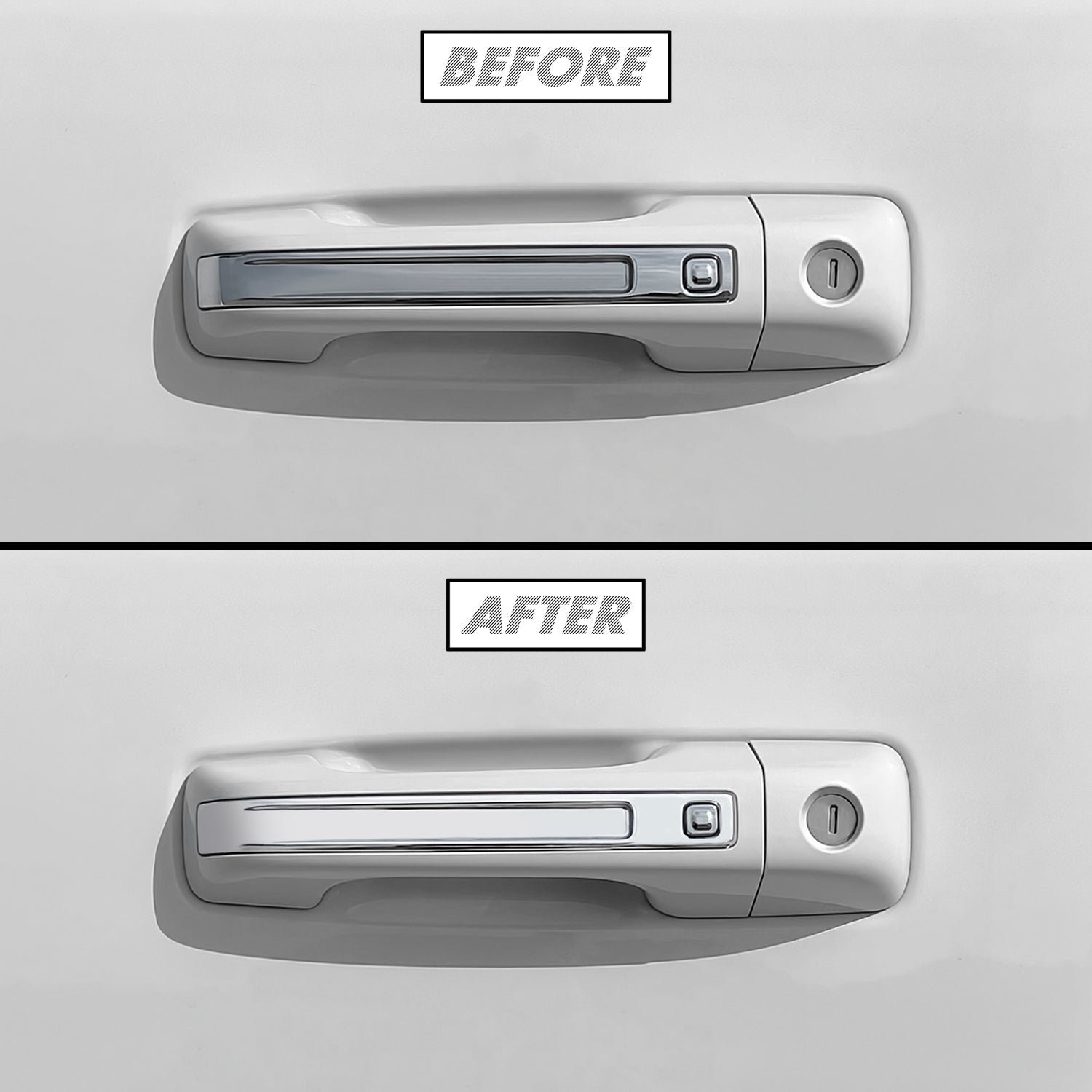 2019-2023 Dodge Ram 1500 | Door Handle Chrome Delete PreCut Vinyl Wrap