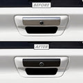 2019-2023 Dodge Ram 1500 | Tailgate Camera Trim Chrome Delete PreCut Vinyl Wrap