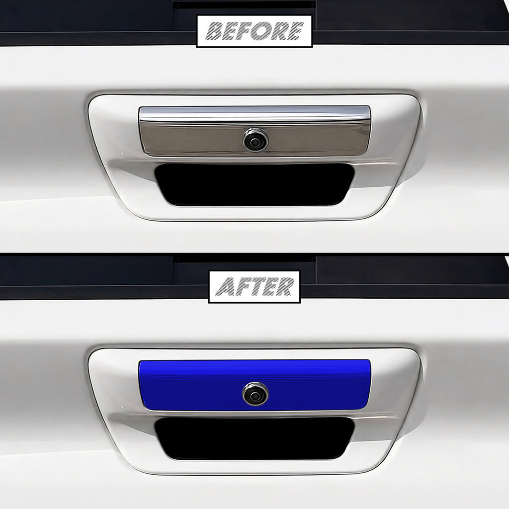 2019-2023 Dodge Ram 1500 | Tailgate Camera Trim Chrome Delete PreCut Vinyl Wrap
