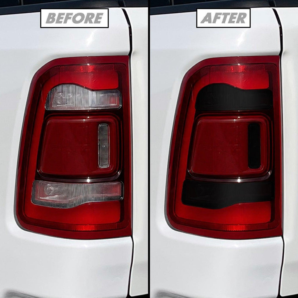2019-2024 Dodge Ram 1500 | Turn Signal & Reverse Light PreCut Tint Overlays