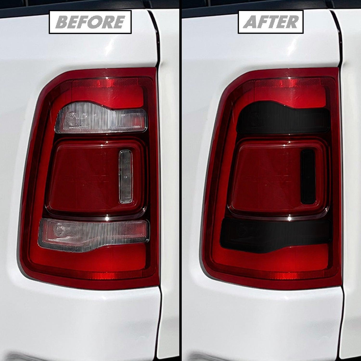 2019-2024 Dodge Ram 1500 | Turn Signal & Reverse Light PreCut Tint Overlays