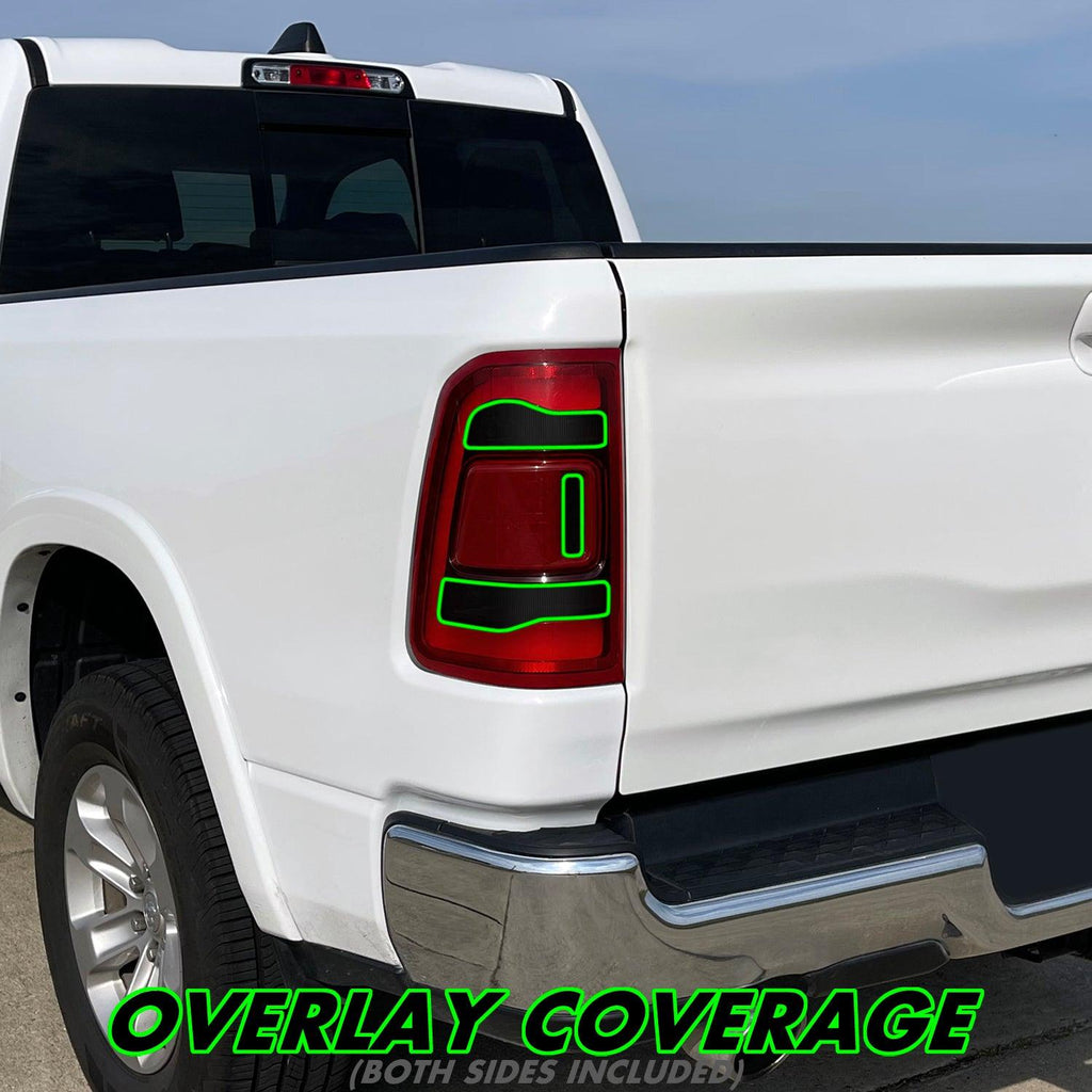 2019-2024 Dodge Ram 1500 | Turn Signal & Reverse Light PreCut Tint Overlays