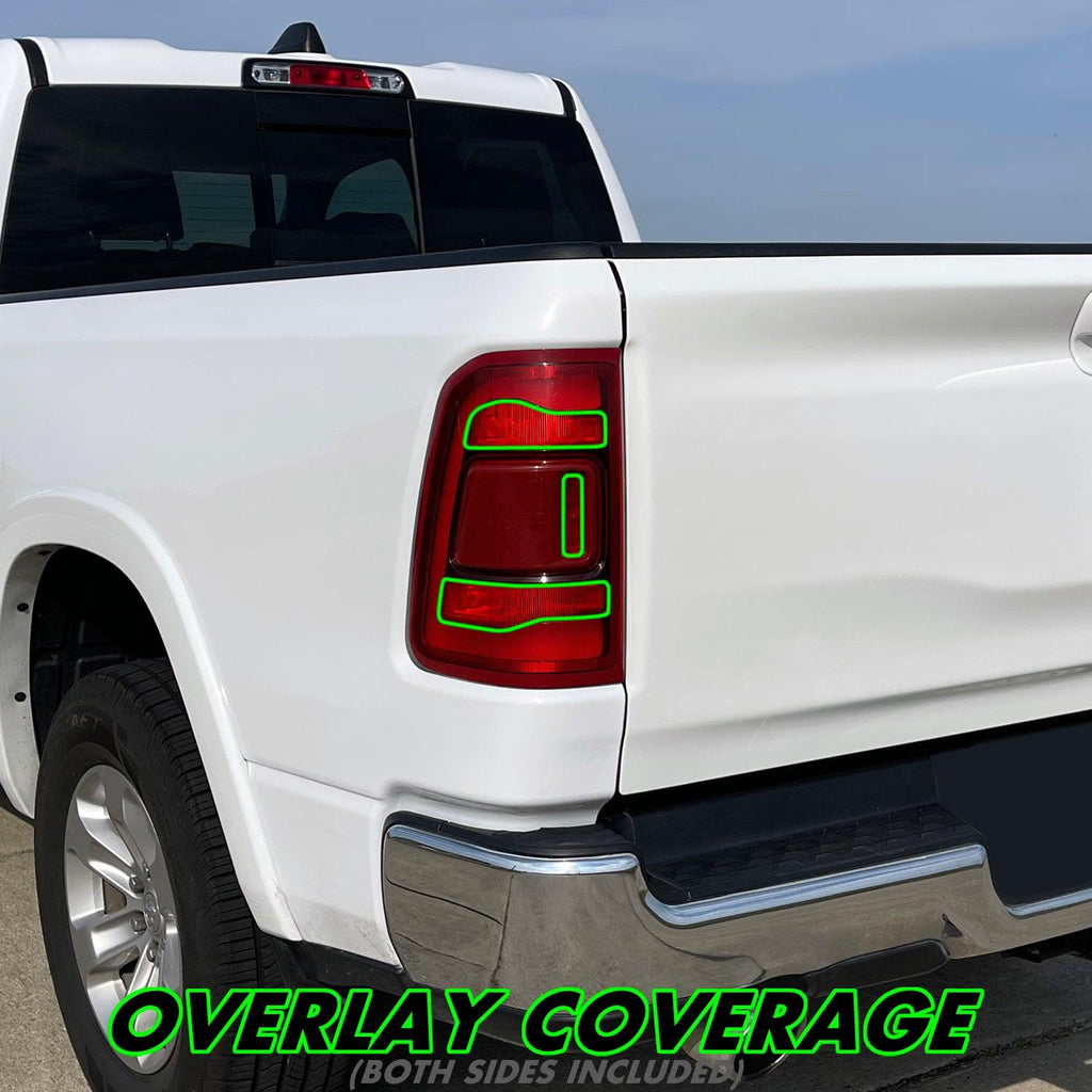 2019-2024 Dodge Ram 1500 | Turn Signal & Reverse Light PreCut Tint Overlays