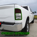 2019-2024 Dodge Ram | Halogen Tail Light Cutout PreCut Tint Overlays