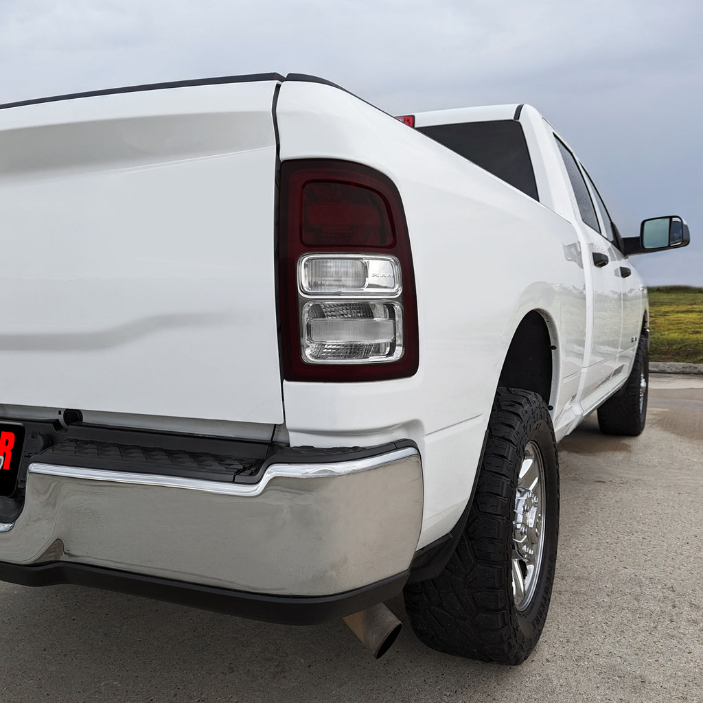 2019-2024 Dodge Ram | Halogen Tail Light Cutout PreCut Tint Overlays