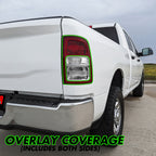 2019-2024 Dodge Ram | Halogen Tail Light Cutout PreCut Tint Overlays