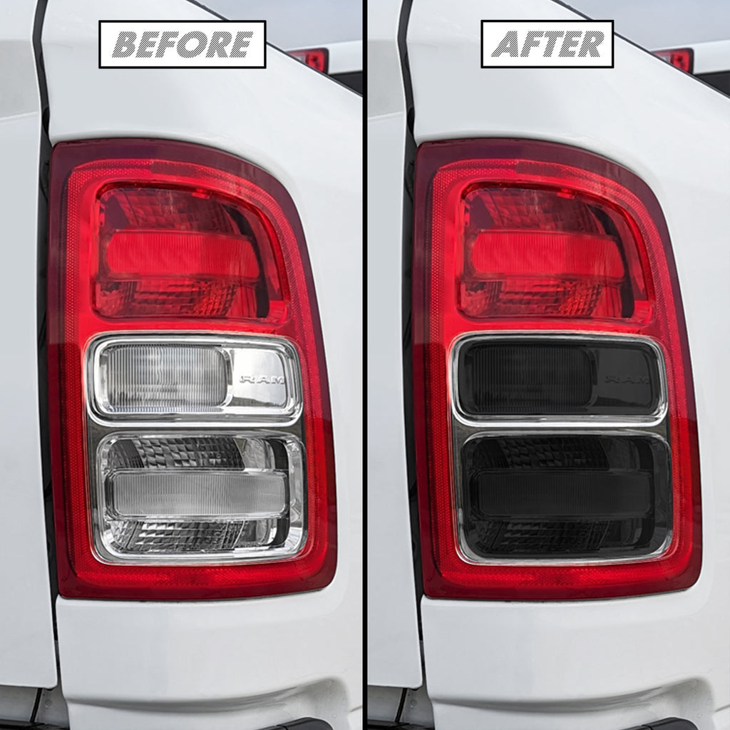 2019-2024 Dodge Ram | Halogen Turn Signal & Reverse Light PreCut Tint Overlays