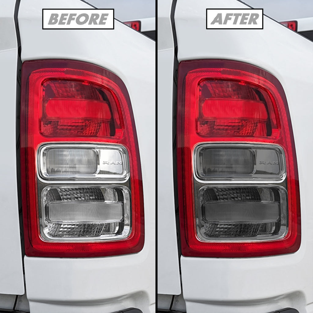2019-2024 Dodge Ram 1500 | Halogen Turn Signal & Reverse Light PreCut Tint Overlays