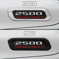 2019-2024 Dodge Ram 2500 | Hood Emblem Trim Chrome Delete PreCut Vinyl Wrap