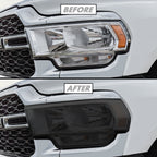 2019-2024 Dodge Ram 2500 / 3500 | Headlight PreCut Tint Overlays