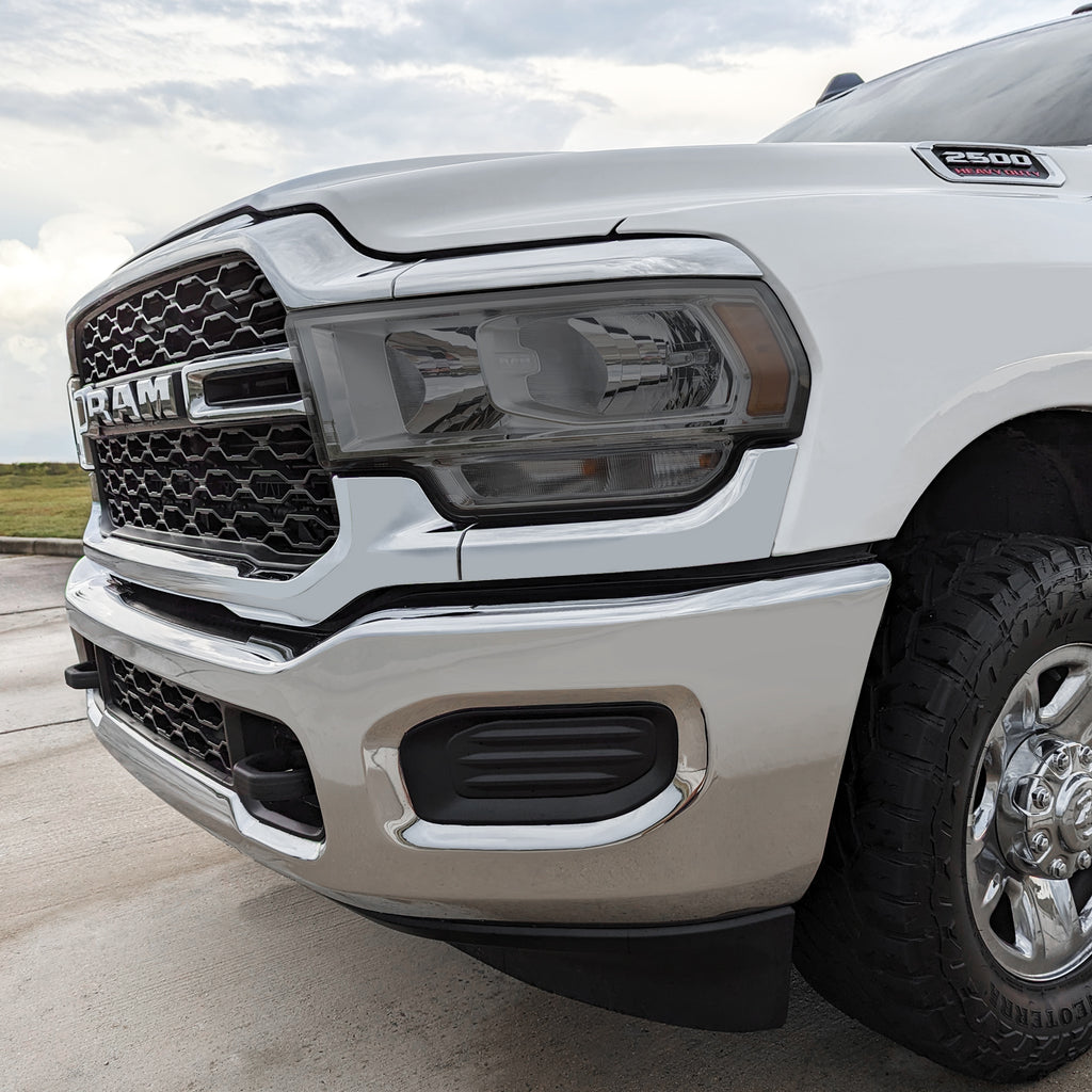 2019-2024 Dodge Ram 2500 / 3500 | Headlight PreCut Tint Overlays