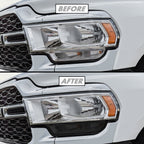 2019-2024 Dodge Ram 2500 / 3500  | Headlight Turn Signal PreCut Tint Overlays