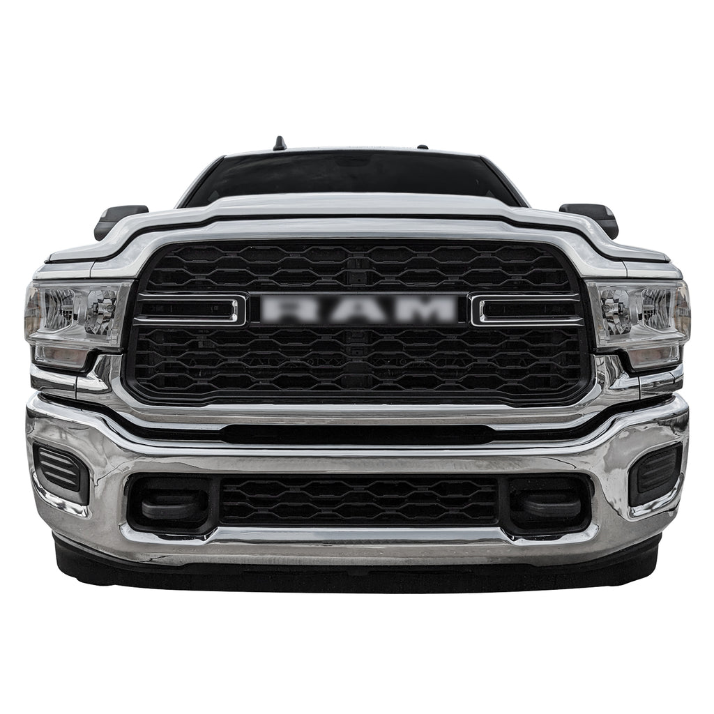 2019-2024 Dodge Ram 2500 / 3500 | Inner Front Grill Blackout Accent PreCut Vinyl Wrap