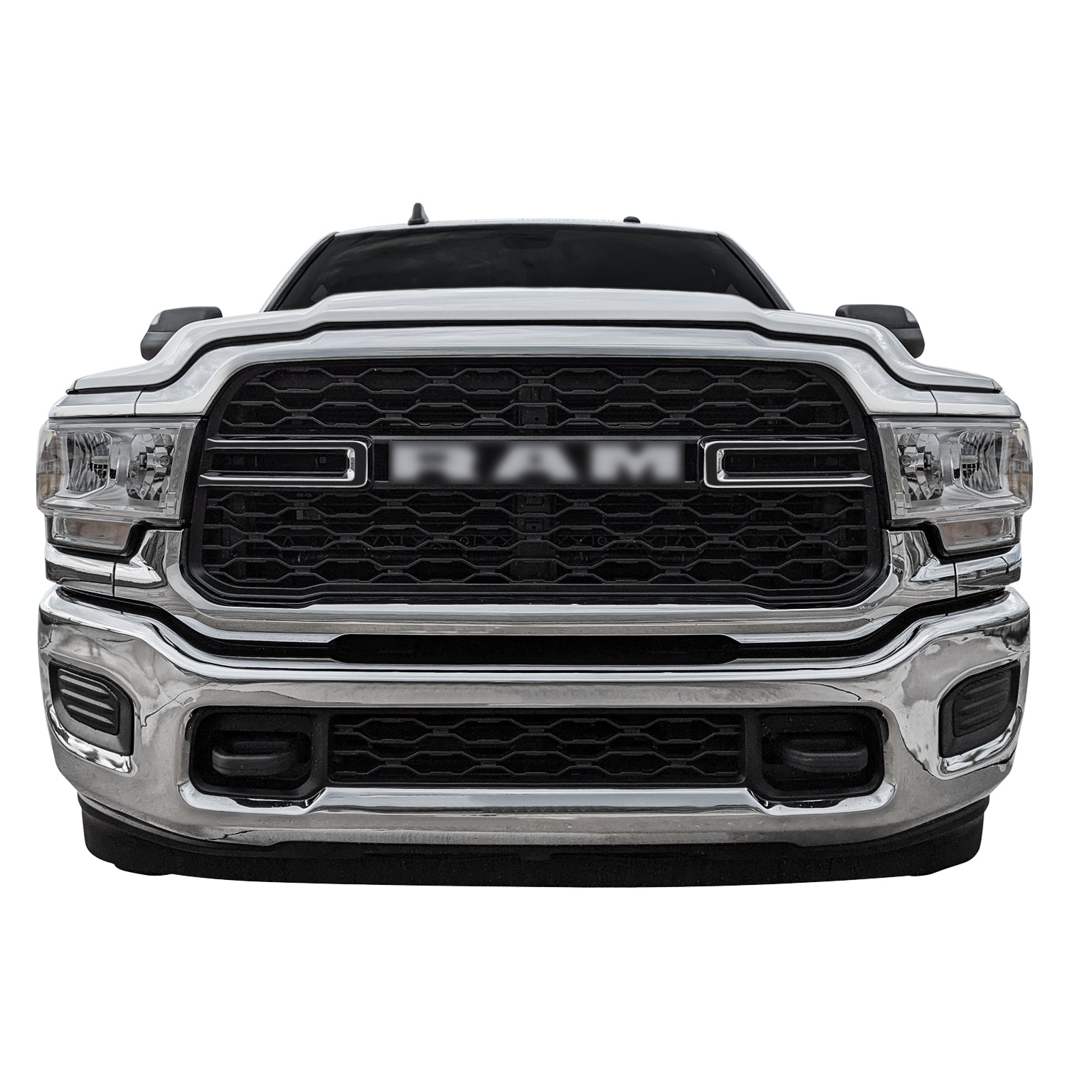 2019-2024 Dodge Ram 2500 / 3500 | Inner Front Grill Blackout Accent PreCut Vinyl Wrap