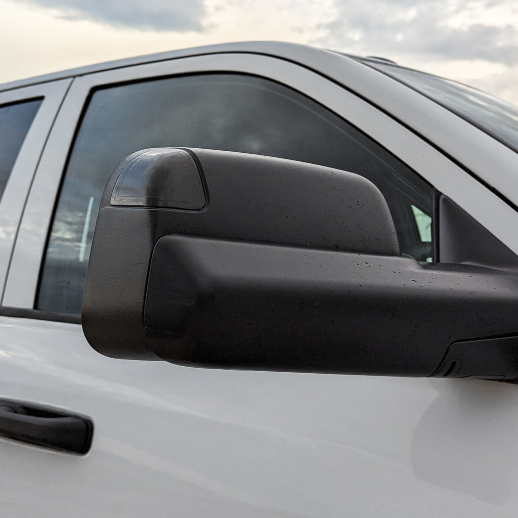 2019-2024 Dodge Ram | Towing Mirror Turn Signal PreCut Tint Overlays