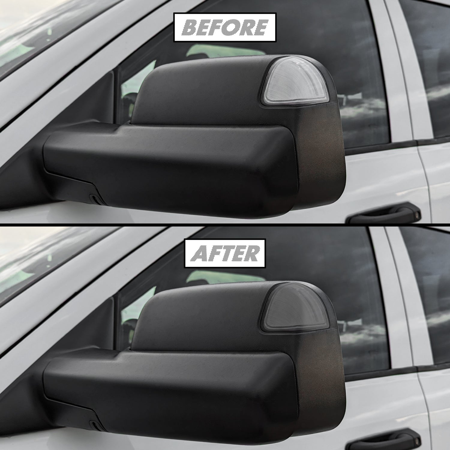 2019-2024 Dodge Ram | Towing Mirror Turn Signal PreCut Tint Overlays
