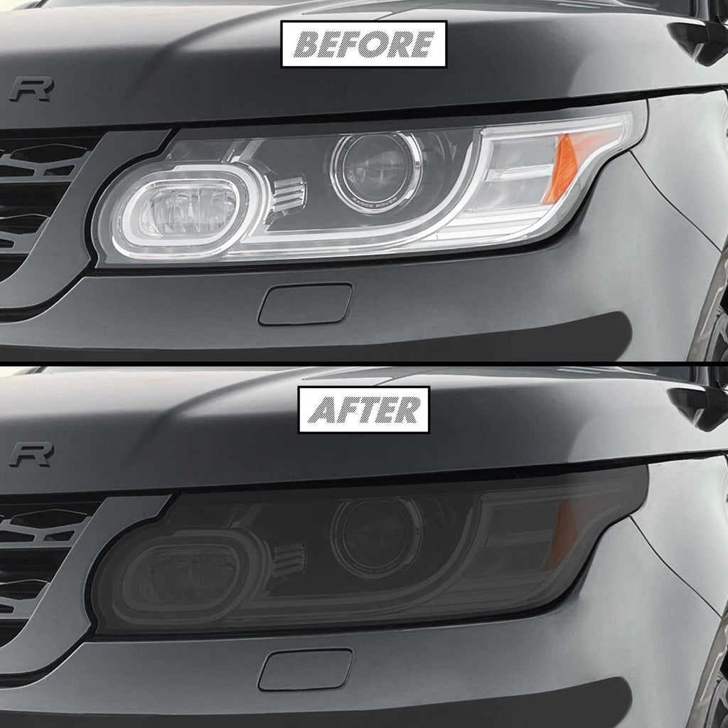 2014-2017 Land Rover Range Rover Sport | Headlight PreCut Tint Overlays