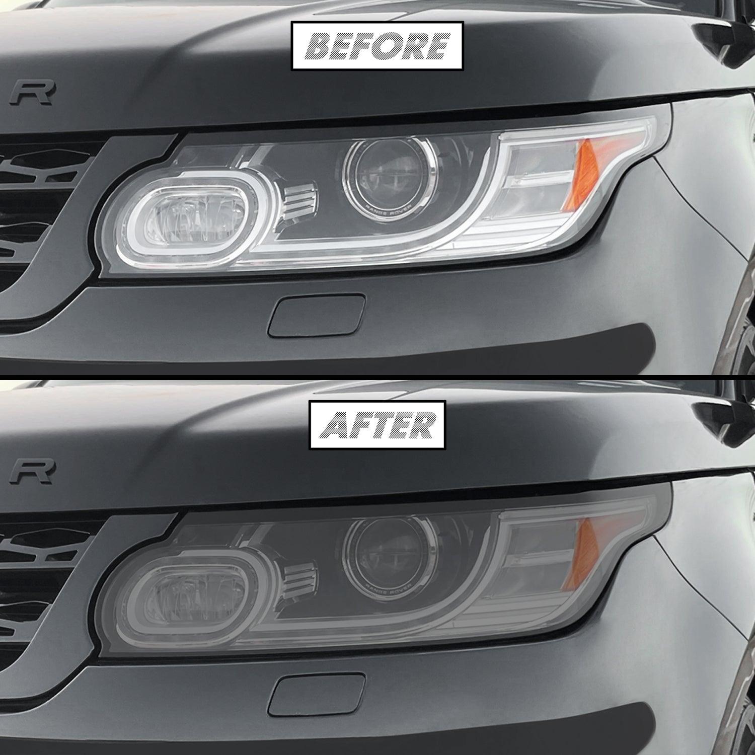 2014-2017 Land Rover Range Rover Sport | Headlight PreCut Tint Overlays