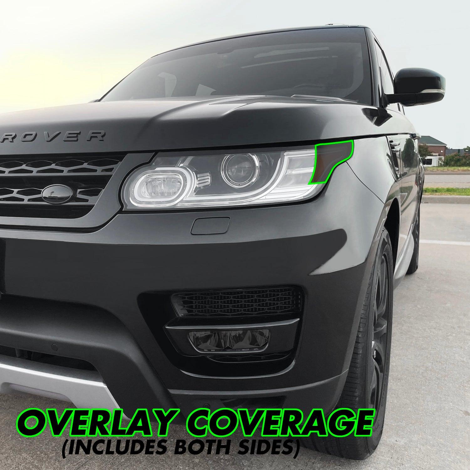 2014-2017 Land Rover Range Rover Sport | Headlight Side Marker PreCut Tint Overlays
