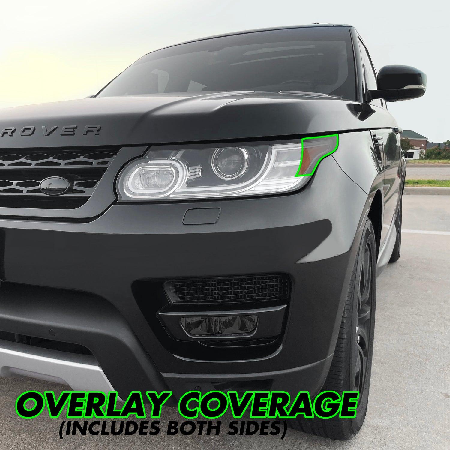 2014-2017 Land Rover Range Rover Sport | Headlight Side Marker PreCut Tint Overlays