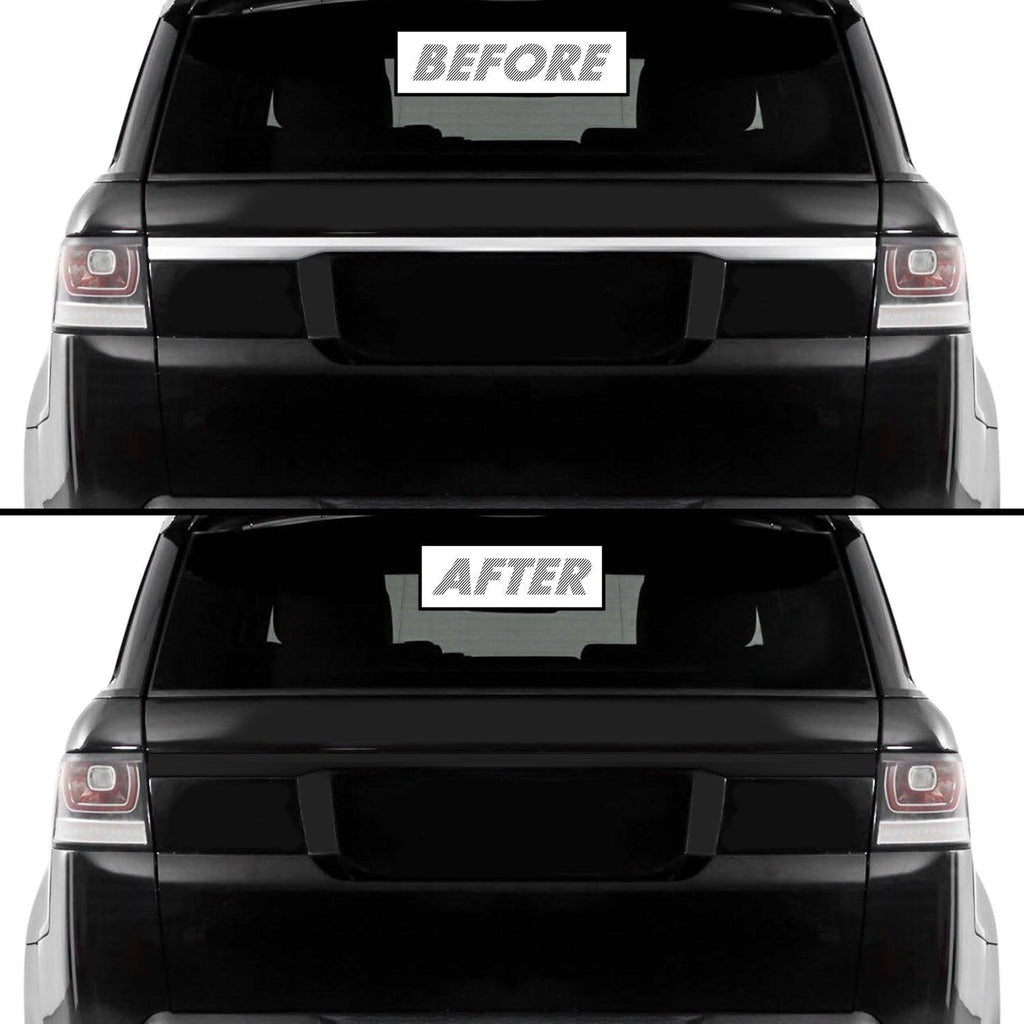2014-2022 Land Rover Range Rover Sport | Tailgate Trim Chrome Delete PreCut Vinyl Wrap