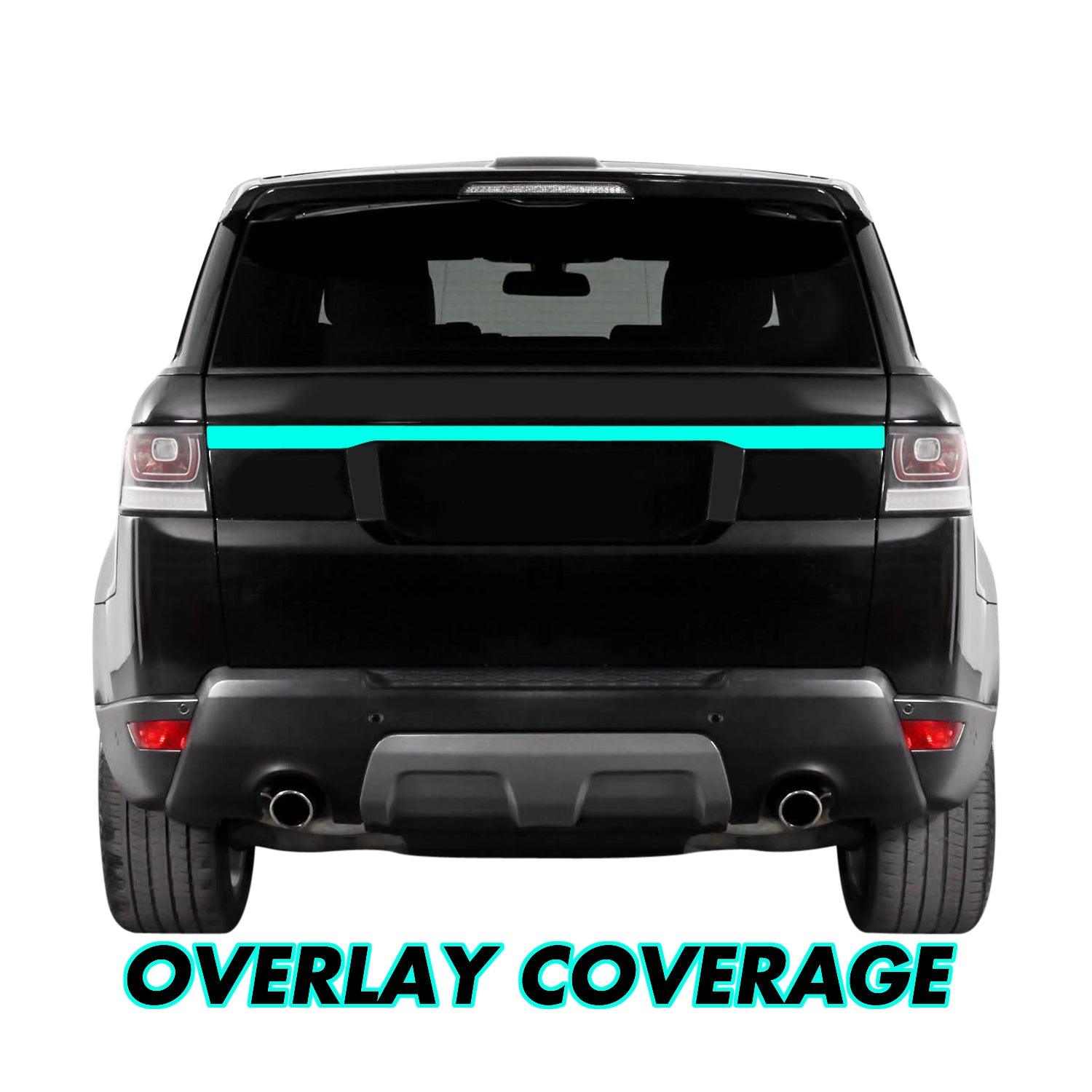 2014-2022 Land Rover Range Rover Sport | Tailgate Trim Chrome Delete PreCut Vinyl Wrap