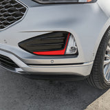 2019-2024 Ford Edge | Fog Light Trim Chrome Delete PreCut Vinyl Wrap