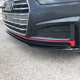 2018-2023 Audi A5 / S5 Coupe | Front Bumper Lower Lip Trim Chrome Delete PreCut Vinyl Wrap