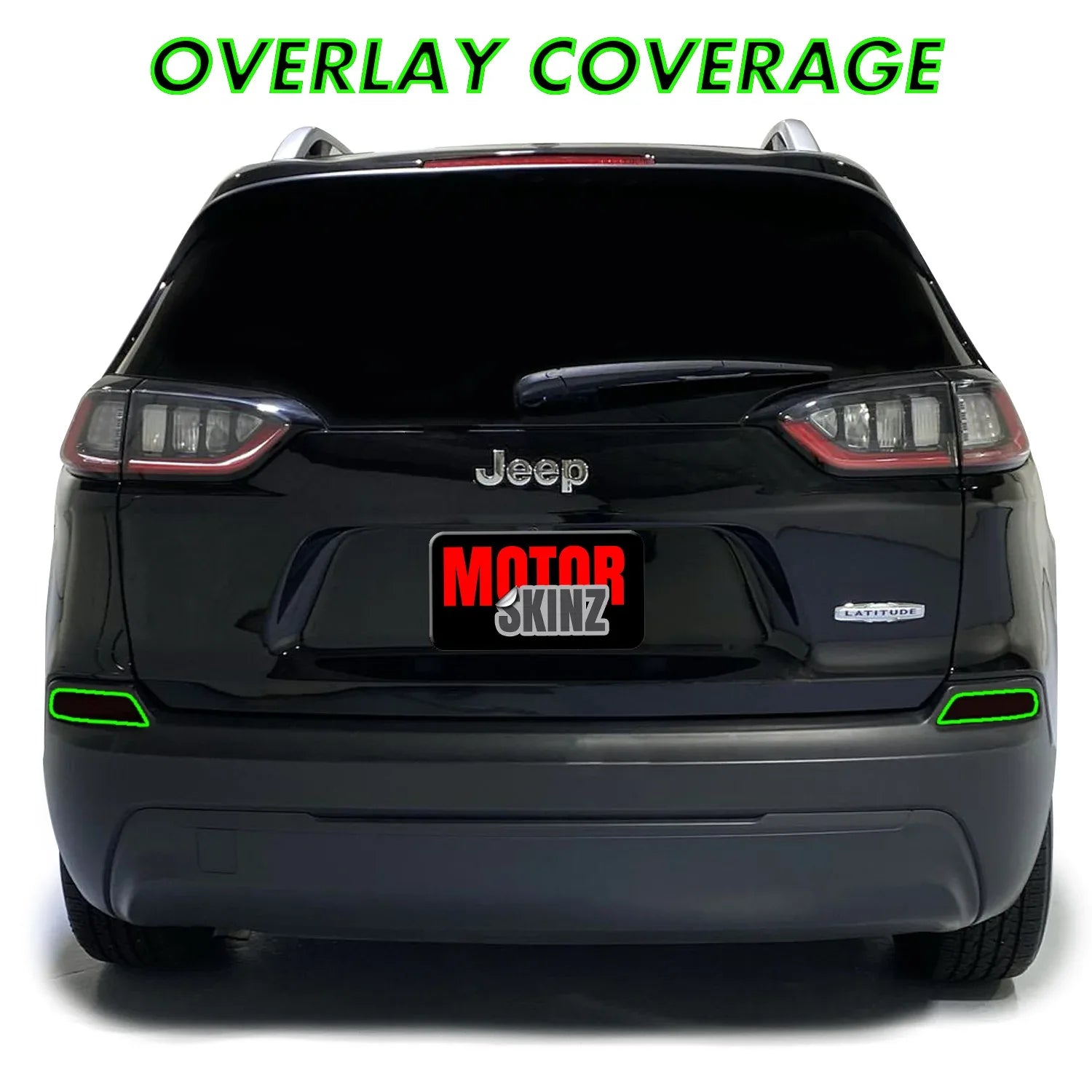 2019-2023 Jeep Cherokee | Reflector PreCut Tint Overlays