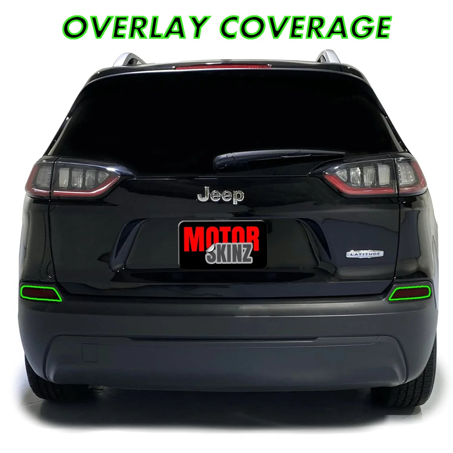 2019-2023 Jeep Cherokee | Reflector PreCut Tint Overlays