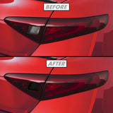 2017-2023 Alfa Romero Giulia | Reverse Light PreCut Tint Overlays
