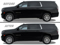 2021-2023 Chevrolet Suburban | Running Board Trim Chrome Delete PreCut Vinyl Wrap