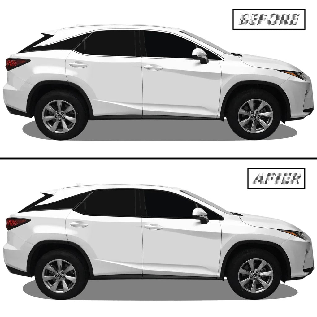 2016-2022 Lexus RX | Window Trim Chrome Delete PreCut Vinyl Wrap