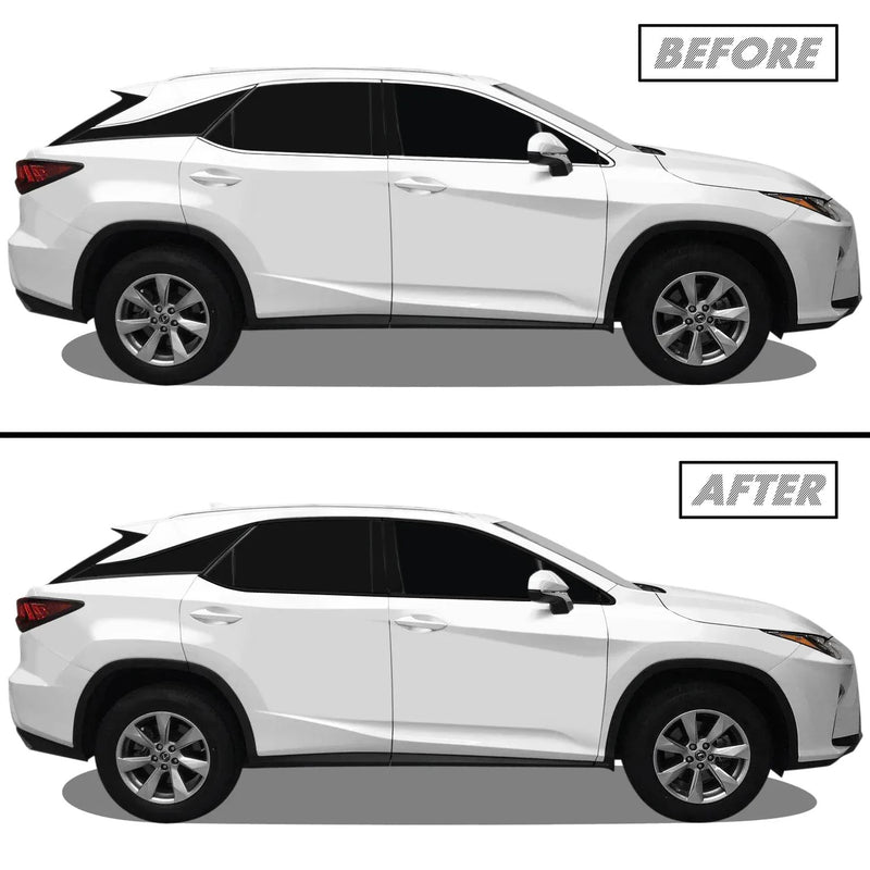 2016-2022 Lexus RX | Window Trim Chrome Delete PreCut Vinyl Wrap