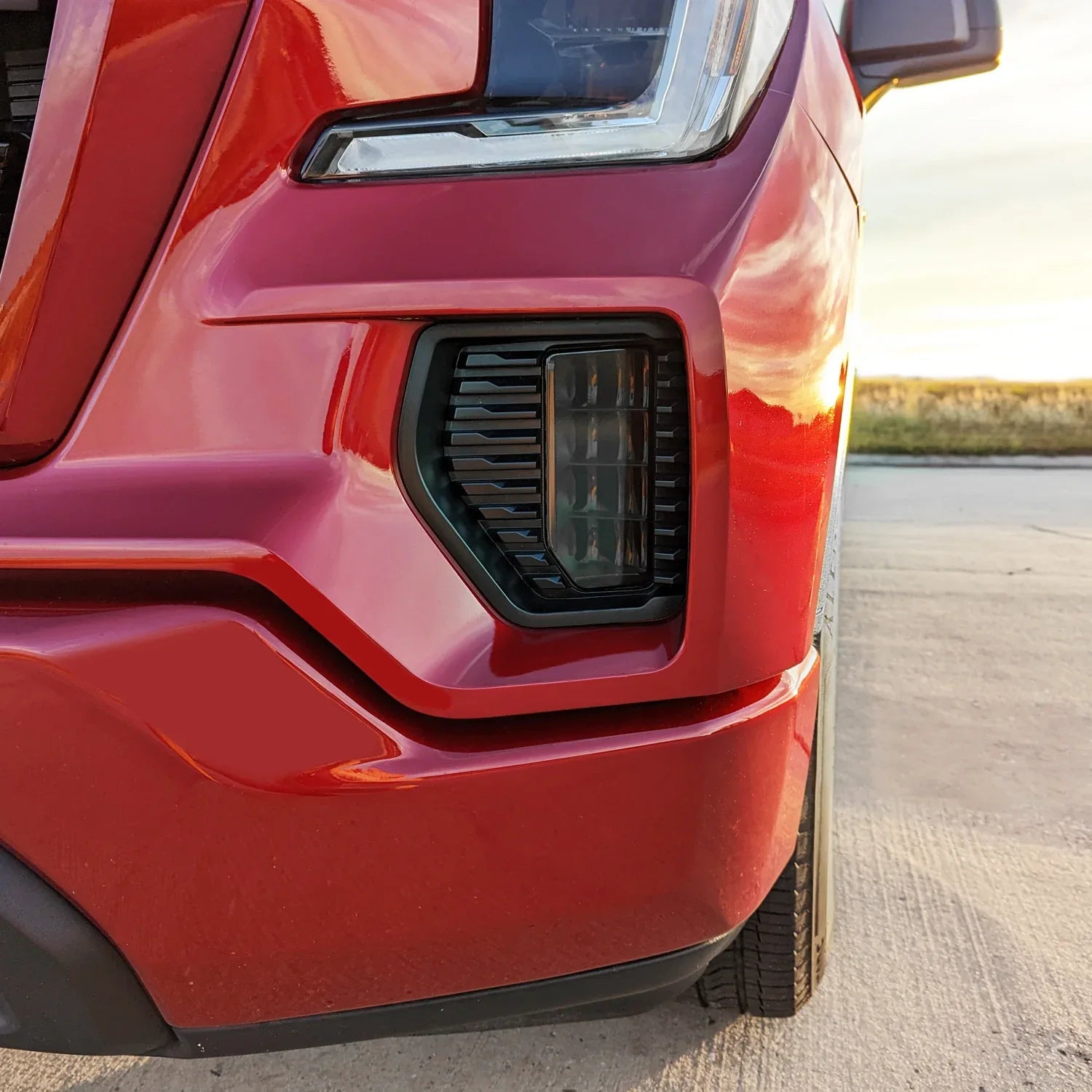 2019-2021 GMC Sierra 1500 | Fog Light PreCut Tint Overlays